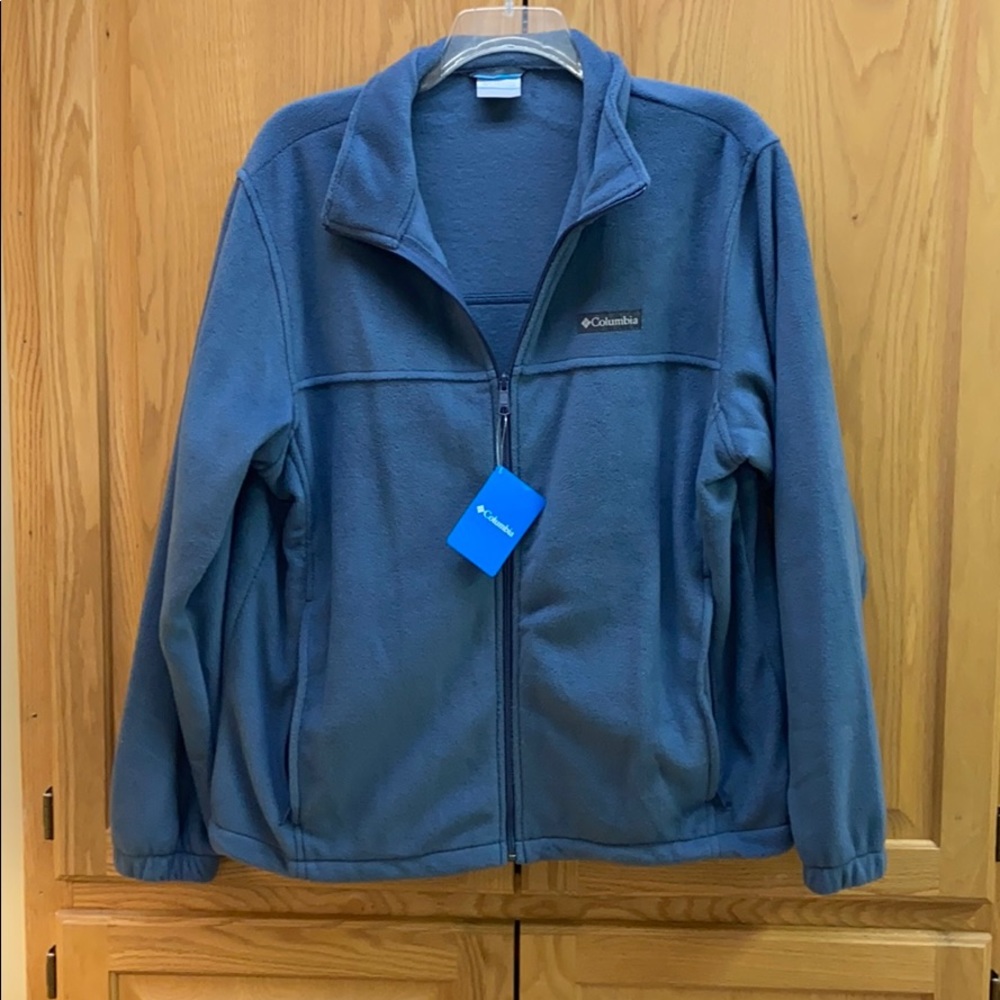 NWT - Columbia Zip front Men's fleece